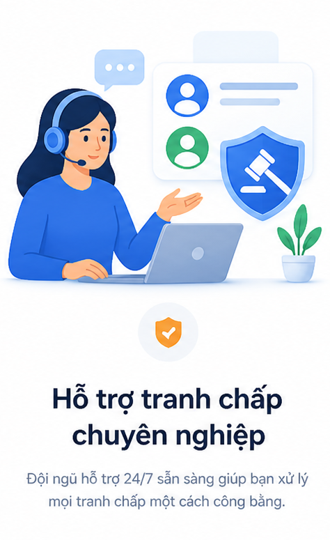 Hỗ trợ tranh chấp chuyên nghiệp